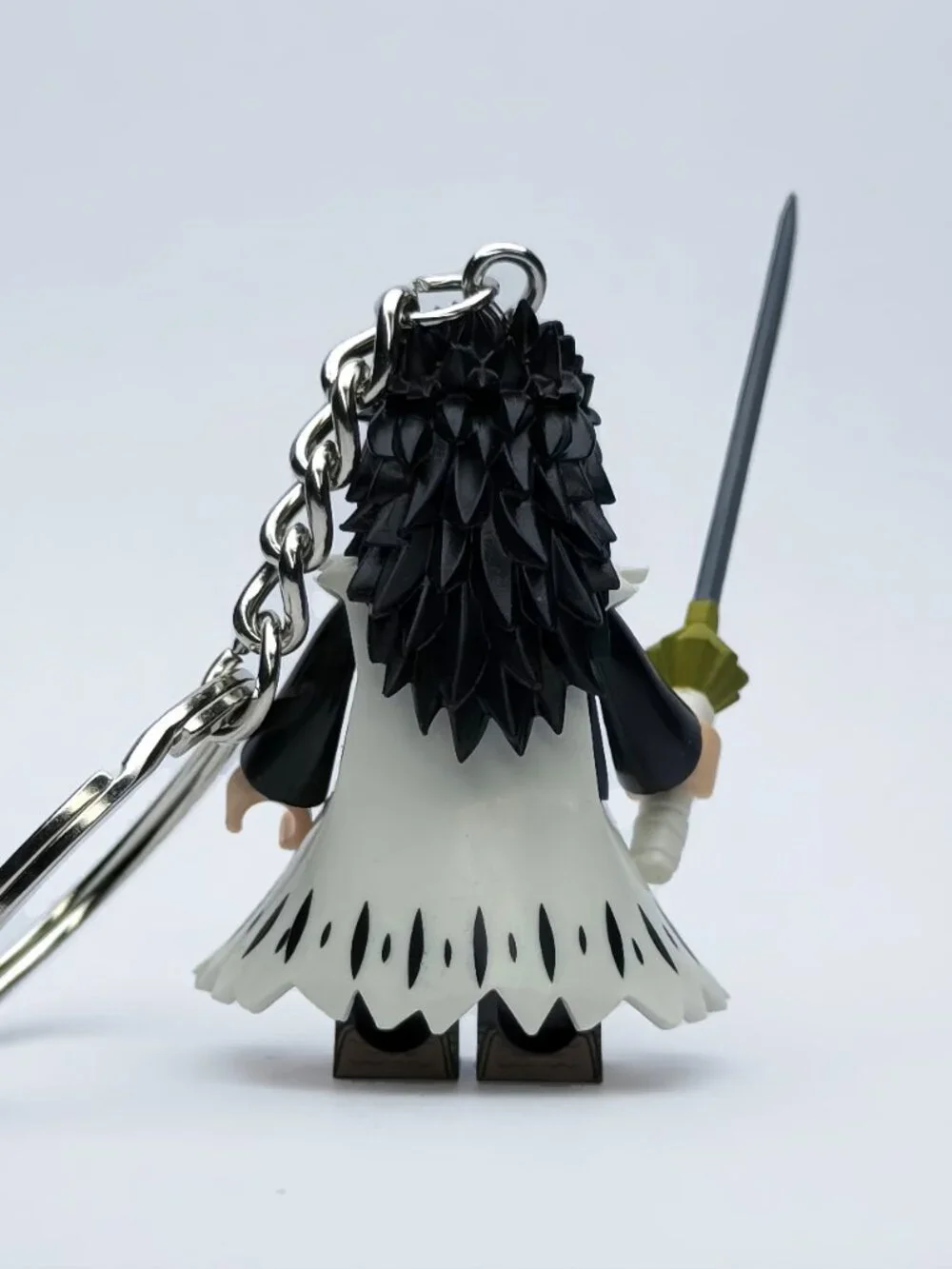 BLEACH Kenpachi Zaraki Custom Minifigure Keychain